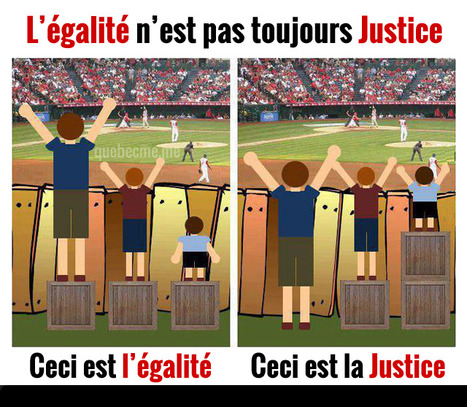 L'égalité, c'est bien. La justice, c'est mieux! | 16s3d: Bestioles, opinions & pétitions | Scoop.it