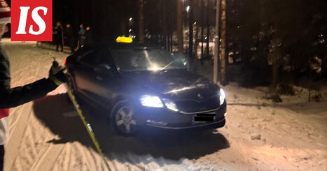 Taksikuski ajoi ladulla Tampereella | 1Uutiset - Lukemisen t&auml;hden | Scoop.it