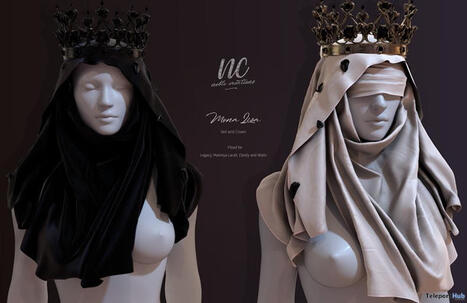 New Releases: Mona Lisa Veil & Crown by Noble Creations | Teleport Hub - Second Life New Releases | Second Life Freebies | Scoop.it