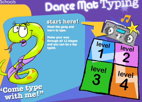 Bbc Schools Dance Mat Typing Technology I