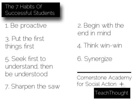 Celebrating The 7 Habits Of Successful Students | Critical and Creative Thinking for active learning | Scoop.it
