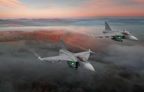 Czech Air Force celebrates 20 years of Gripen fighter operations in national defence | DEFENSE NEWS | Scoop.it
