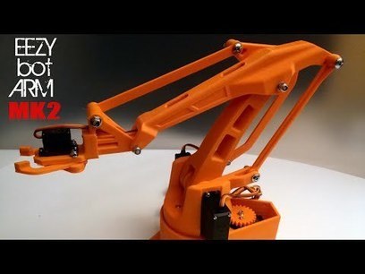 Los 10 Mejores Brazos Robóticos para imprimir en 3D tu mismo o comprar | tecno4 | Scoop.it
