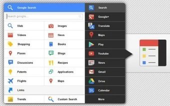 Black Menu, excelente extensión para Chrome, especial para los que utilizan varios servicios de Google | Didactics and Technology in Education | Scoop.it