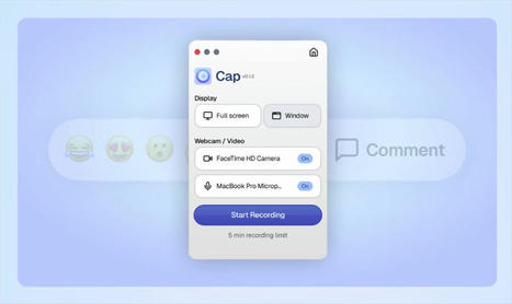 Cap – Nueva herramienta de grabación y compartición de pantalla de código abierto | @Tecnoedumx | Scoop.it