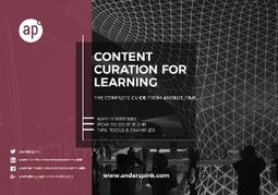 Curación de contenido para el aprendizaje: La guía completa de Anders Pink | TACTIC | Scoop.it