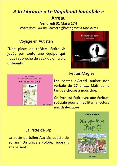 Rencontre littéraire au Vagabond Immobile à Arreau le 31 mai | Vallées d'Aure & Louron - Pyrénées | Scoop.it