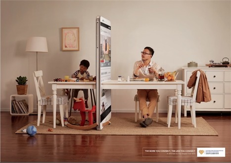 Powerful ads show what your child sees when you're addicted to your phone | Creative teaching and learning | Scoop.it