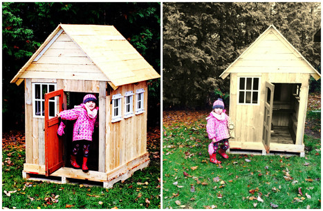 Pallets Playhouse | 1001 Pallets ideas ! | Scoop.it