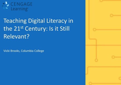 Teaching Digital Literacy in the 21st Century: Is it Still Relevant? - ppt download | Information and digital literacy in education via the digital path | Scoop.it