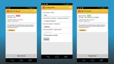 Aplicaciones para usar tu Android como un servidor casero | Aplicaciones móviles: Android, IOS y otros.... | Scoop.it