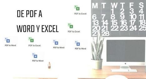 Cómo pasar de PDF a Excel o a Word | TIC & Educación | Scoop.it