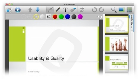 Simple Presentation, Annotation and Whiteboarding Presentation Tool: PDF Presenter | Communicate...and how! | Scoop.it