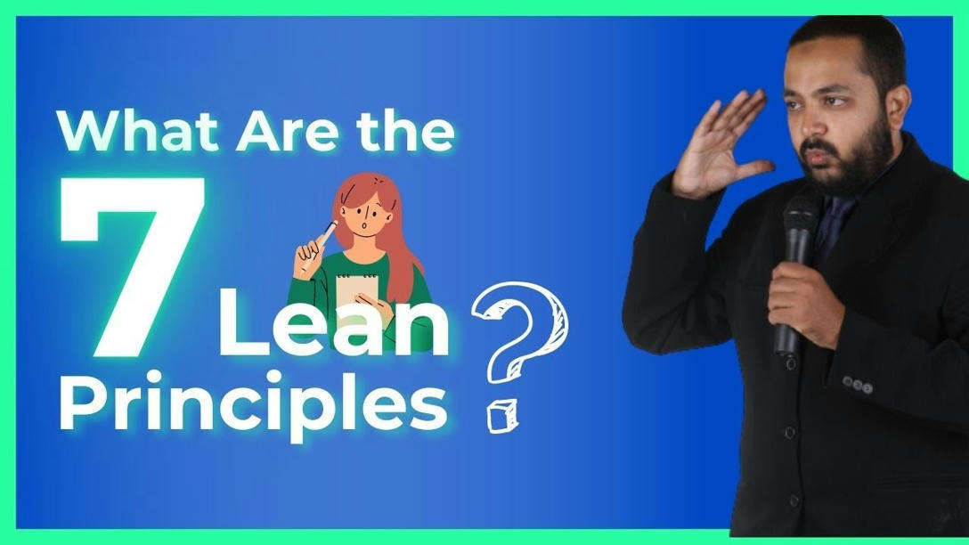 7 Lean Principles with Mindmaps and Mnemonics