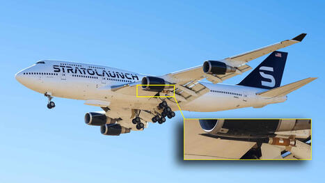 Stratolaunch&rsquo;s Boeing 747 Spotted With Previously Unseen Rocket Under Its Wings | AERONAUTIQUE NEWS - AEROSPACE POINTOFVIEW - AVIONS - AIRCRAFT | Scoop.it