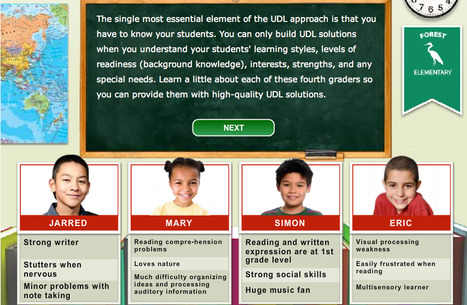 Maryland Learning Links - Interactive Activity on Learning About UDL | UDL - Universal Design for Learning | Scoop.it