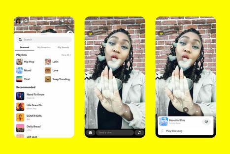 Snap signs new music licensing deals to expand its Sounds library | Live Music Industry News | Scoop.it