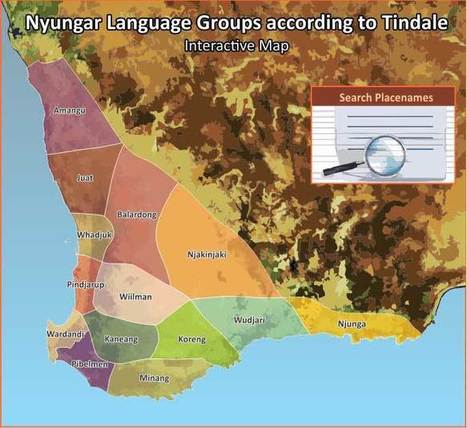 Interactive Noongar Language Groups | Aboriginal and Torres Strait Islander histories and culture | Scoop.it