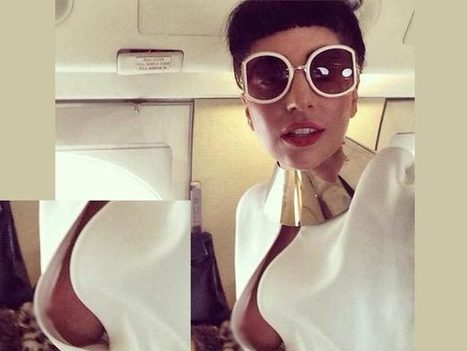 OOPS: Lady Gaga's Nip Slip #Selfie!