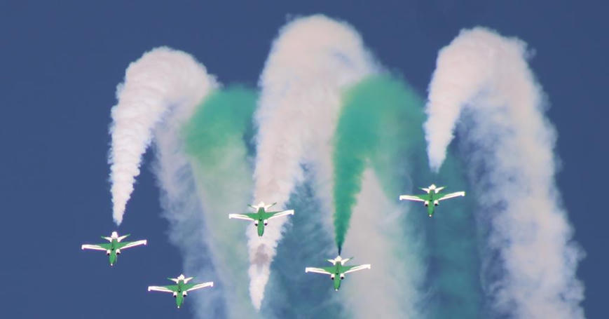 Saudi Hawks aerobatic display team returns with...