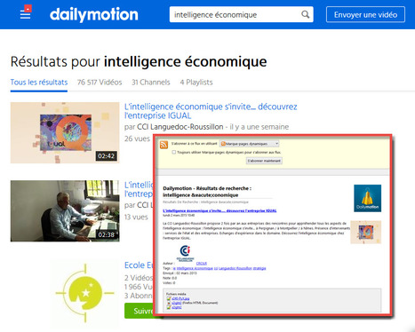 Grrrrrr ! Dailymotion rend ses fils RSS invisibles ! Comment les retrouver ! | Time to Learn | Scoop.it