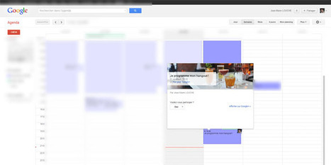 Comment programmer un "hangout" dans Google Plus ? (et l'ajouter dans Google Agenda) | Time to Learn | Scoop.it