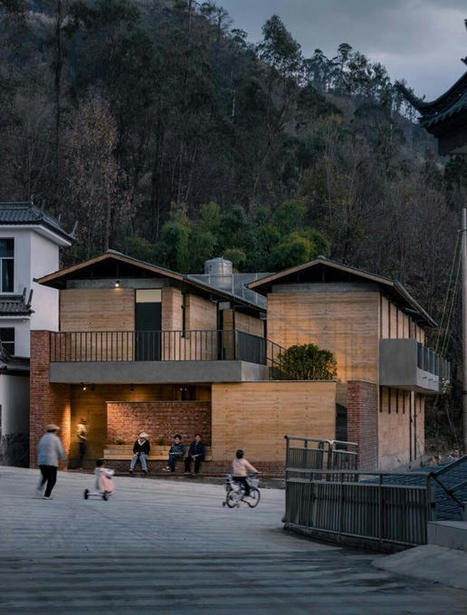 [Inspiration] Un logement collectif résidentiel en pisé pour retraités chinois | Build Green, pour un habitat écologique | Scoop.it