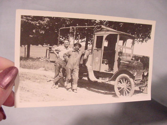 Antique Photo Bell Telephone Truck and Crew | Antiques & Vintage Collectibles | Scoop.it