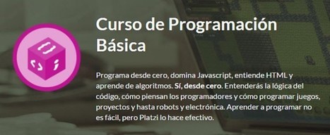 Nuevo curso online y gratuito en español para aprender programación | tecno4 | Scoop.it