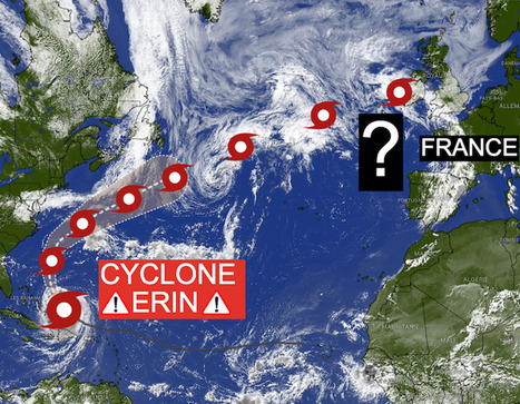 Actualités météo: Le cyclone et ouragan Erin se dirige-t-il vers la France ? 18/08/2025 | Catastrophe naturelle | Scoop.it