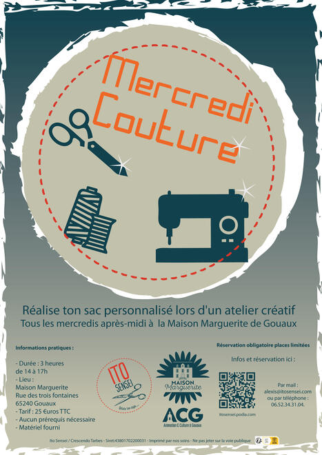 Gouaux : ateliers couture à la Maison Marguerite tous les mercredis cet été | Vallées d'Aure & Louron - Pyrénées | Scoop.it