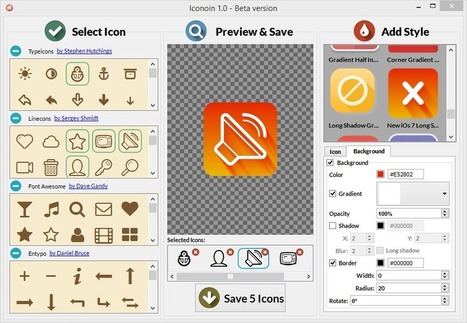 Iconiom - Un générateur d'icones sympas - Korben | Freewares | Scoop.it