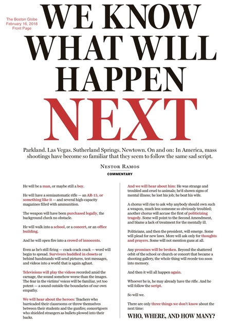WE KNOW WHAT WILL HAPPEN NEXT - The Boston Globe | Learning, Teaching & Leading Today | Scoop.it