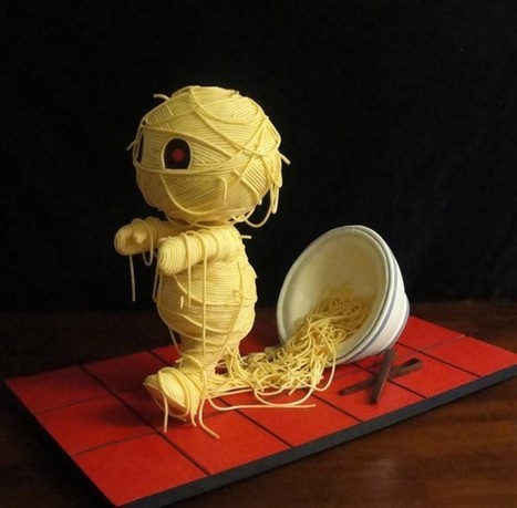 ‘Ramen’ses Return Cake: Oodles of Noodles | All Geeks | Scoop.it