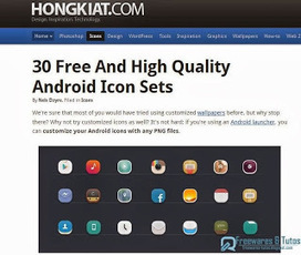 30 packs d'icônes Android à télécharger | Freewares | Scoop.it