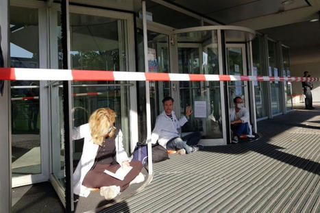 À Berlin, des scientifiques ont bloqué lundi l’entrée du siège allemand du géant des pesticides Bayer | EntomoScience | Scoop.it