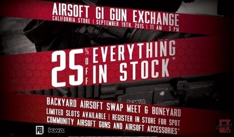 AIRSOFT GI's SWAP MEET and BONEYARD SALE is SATURDAY! - YouTube | Thumpy's 3D House of Airsoft™ @ Scoop.it | Scoop.it