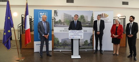 Pose de la 1ère pierre du siège de l'Université Reims Champagne-Ardenne | Le fil d'actualités de l'URCA | Scoop.it