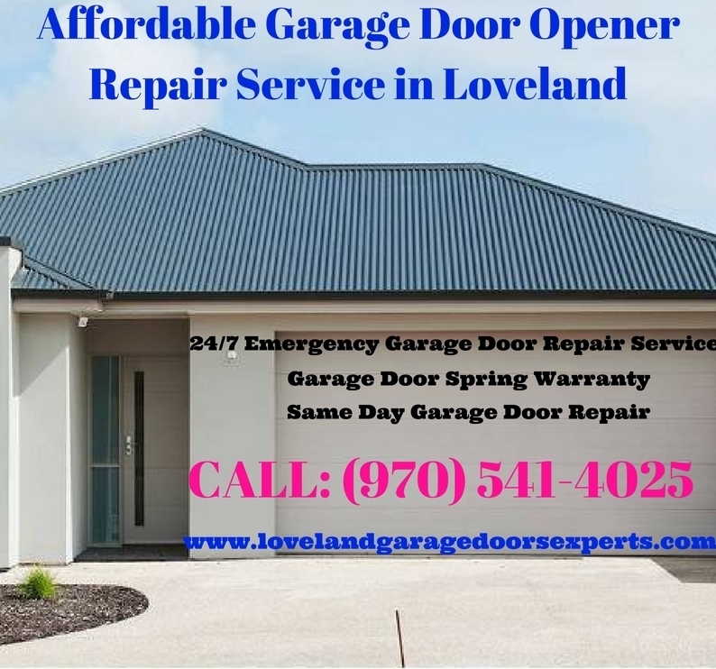 Affordable Garage Door Opener Repair Service In