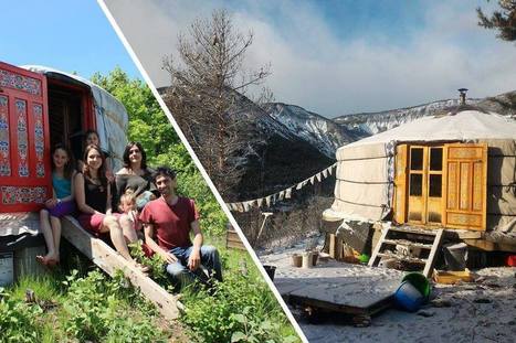 Vivre en yourte en France : ils ont choisi une vie alternative en famille | Build Green, pour un habitat écologique | Scoop.it