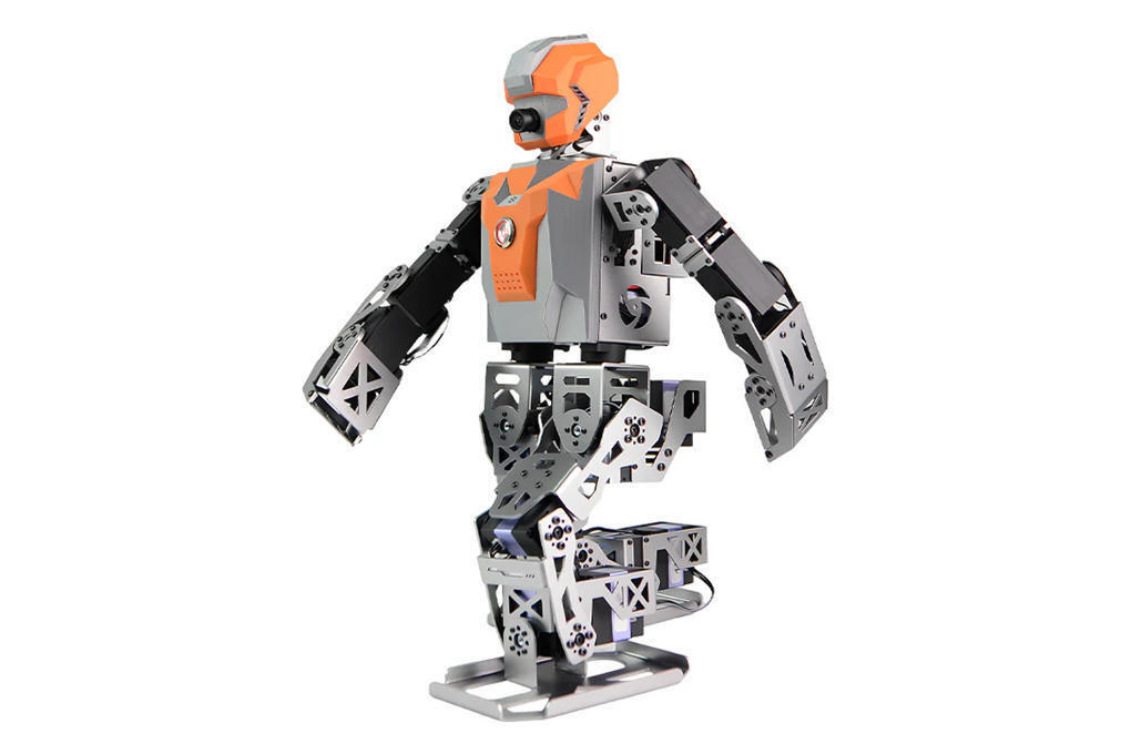 SamuRoid - A Raspberry Pi-powered 22-DOF humano...