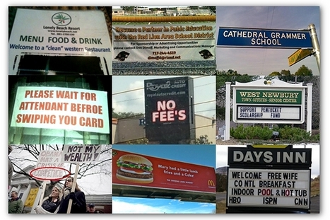 10 (more) signs that desperately need to be proofread | PR Daily | Public Relations & Social Marketing Insight | Scoop.it