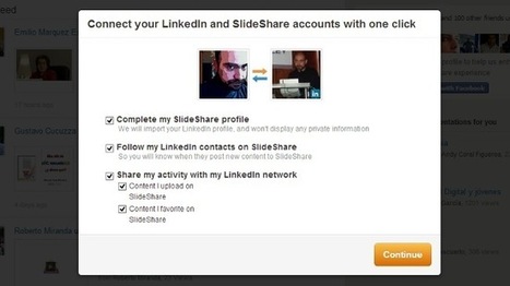 Slideshare ahora permite vincular nuestra cuenta con LinkedIn | Educación, TIC y ecología | Scoop.it