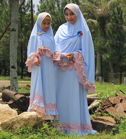 Model Baju Gamis Ibu Dan Anak Perempuan 2015