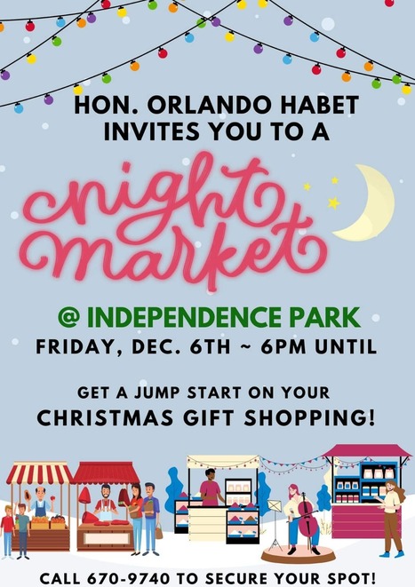 Independence Park Christmas Night Market 2024 | Cayo Scoop!  The Ecology of Cayo Culture | Scoop.it