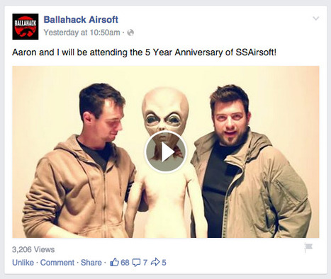 Ballahack Whack Pack heading to SS Airsoft's 5th Anniversary! - Video on Facebook | Thumpy's 3D House of Airsoft™ @ Scoop.it | Scoop.it