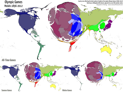 Carte Le Monde En Fonction Des Médaill