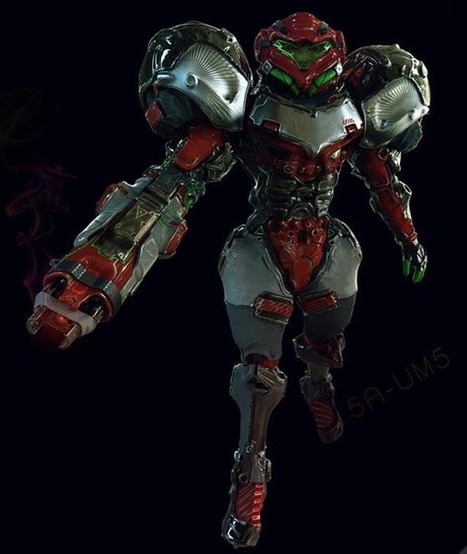 Metroid Concept-Art | Vade RETROGames sans tanasse! | Scoop.it