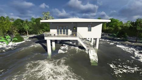 FDN construit des bâtiments flottants pour protéger les habitants des inondations | Build Green, pour un habitat écologique | Scoop.it