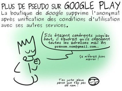 Geektionnerd : Fin de l'anonymat sur Google Play | Libre de faire, Faire Libre | Scoop.it